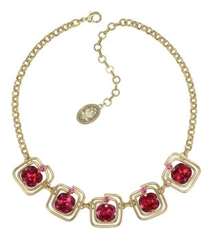 Coralline/Pink - To The Max - Konplott necklace